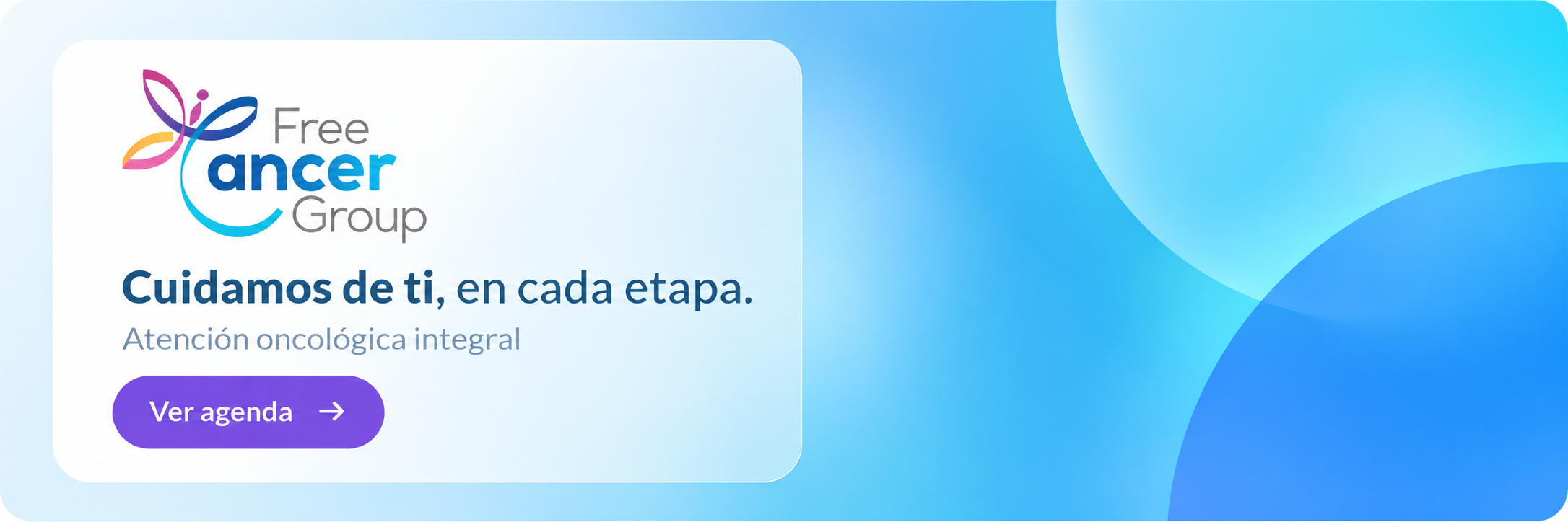 Free Cancer Group · Cuidamos de ti, en cada etapa · Atención oncológica integral